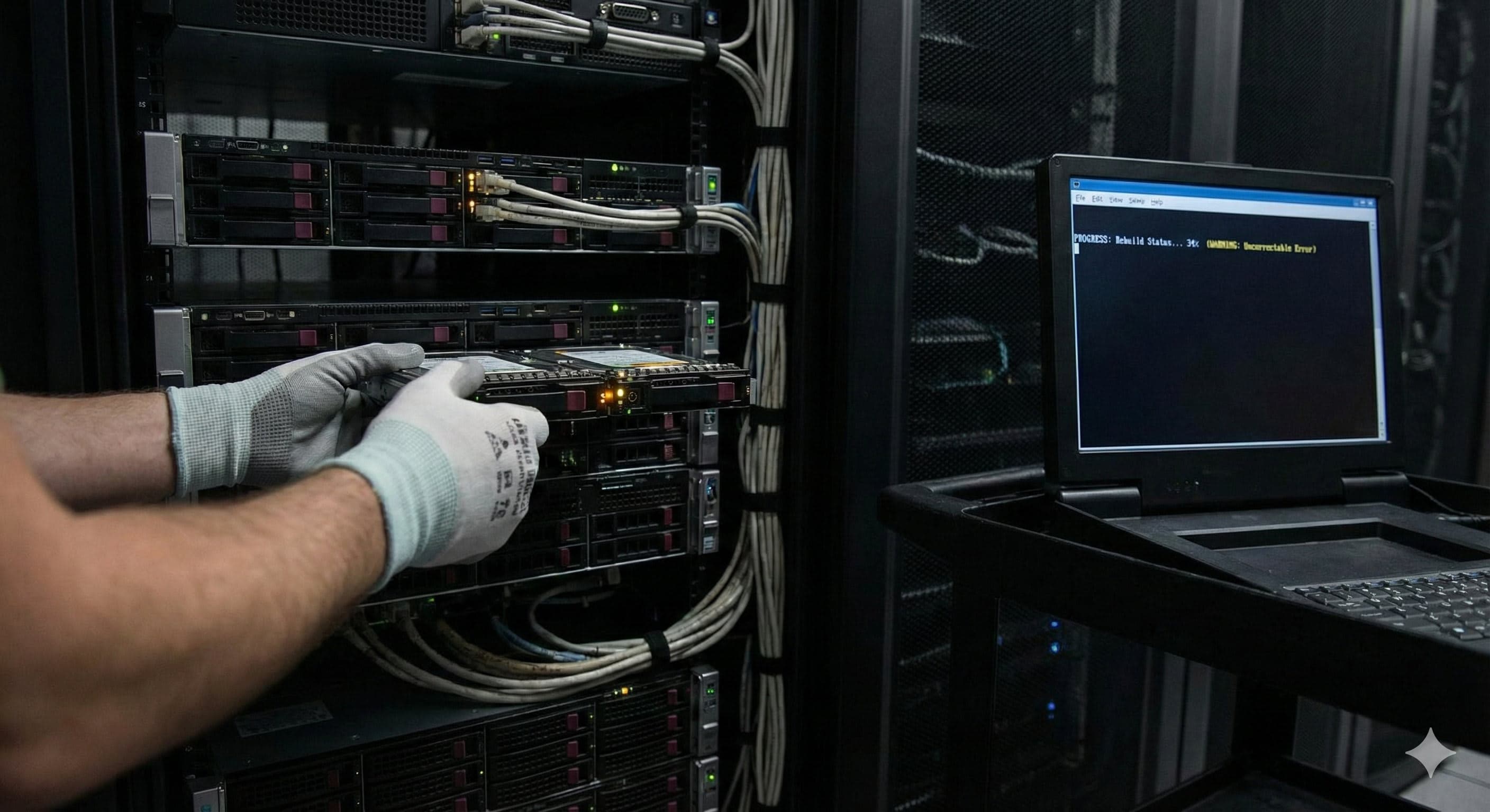 RAID v degraded režimu: Urgentní kroky k záchraně dat