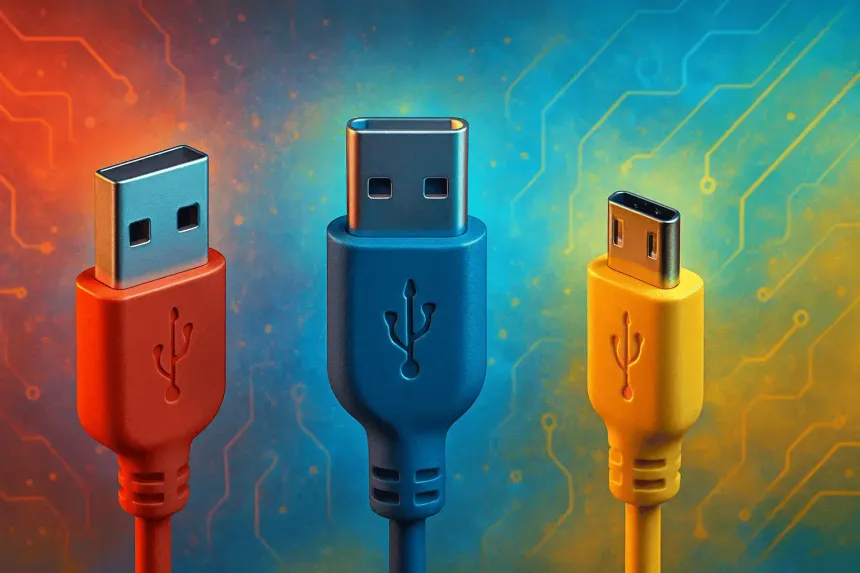 Jak se vyznat v USB? Průvodce generacemi a typy konektorů