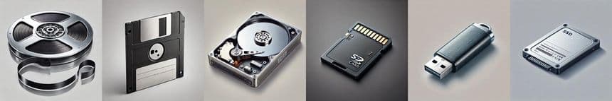 Od děrných štítků k SSD: Evoluce ukládání dat a jejich záchrany