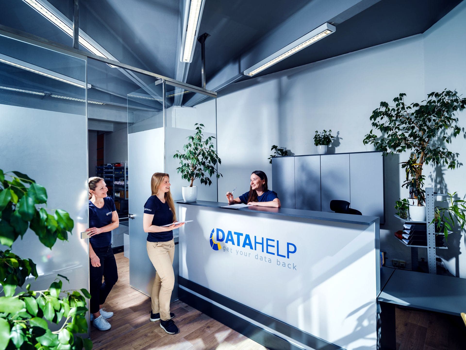 Cleanroom laboratoř DataHelp