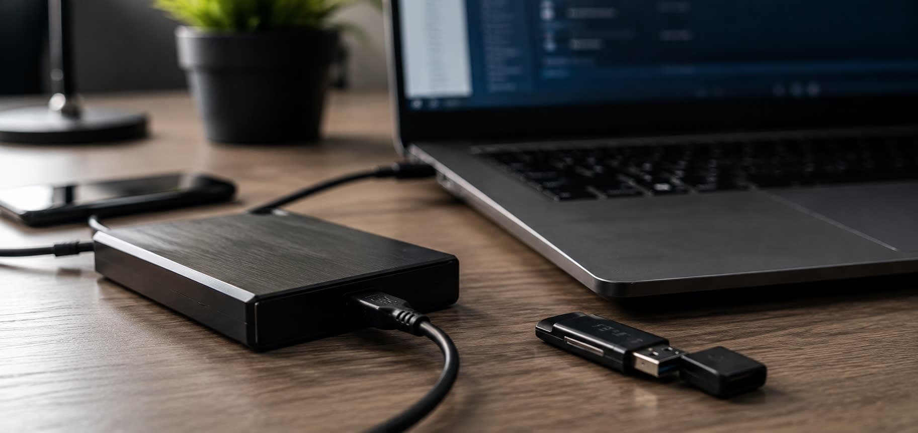 Počítač nenačte externí disk nebo USB flash disk: jak zachránit data?