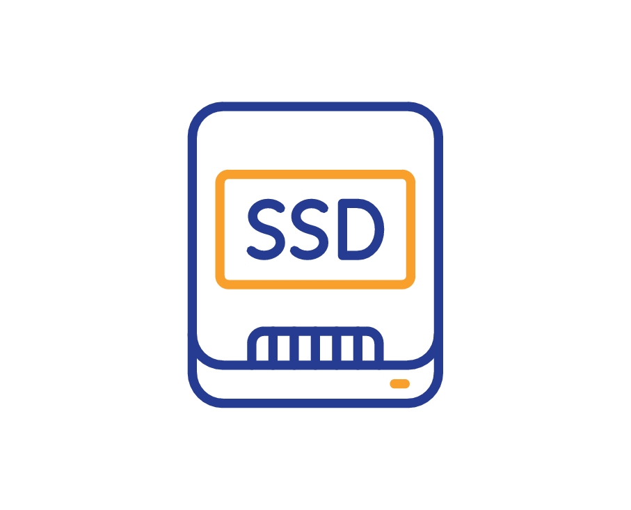Ikona SSD disku.