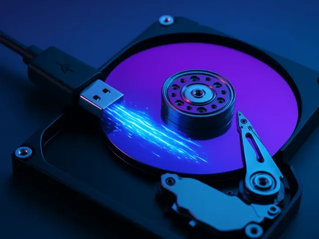 Klonování disku přes USB